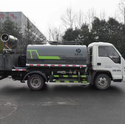 国六蓝牌福田小卡3喷雾车 城市环保与防疫的多面手